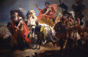 Triumf Aureliana od Giovanni Battista Tiepolo